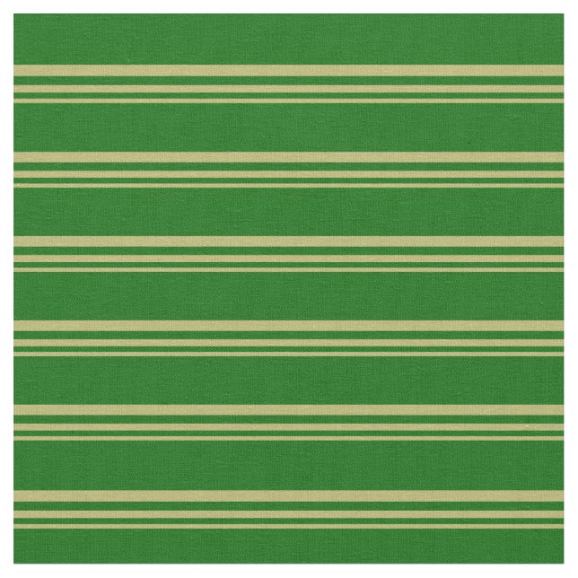 Dunkle Khaki und dunkle grüne Streifen Stoff (Nahaufnahme)