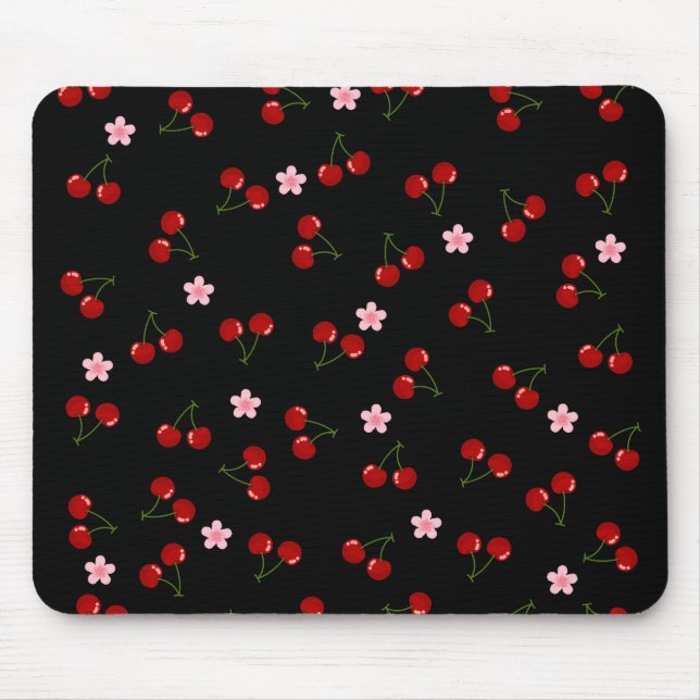 Dunkle Kirschen Mousepad (Vorne)