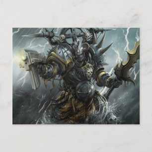 Dunkle Kommandos, Postkarte