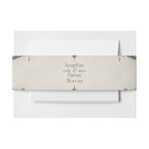 Dunkle Königreich Gothic-Fantasy-Hochzeitseinladun