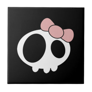 Dunkle Lady Keramik Tile Fliese