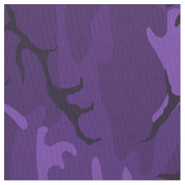 Dunkle lila Camouflage Stoff