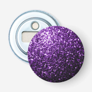 Dunkle Lila Imitate glänzen Glitzer Glitzern Flaschenöffner