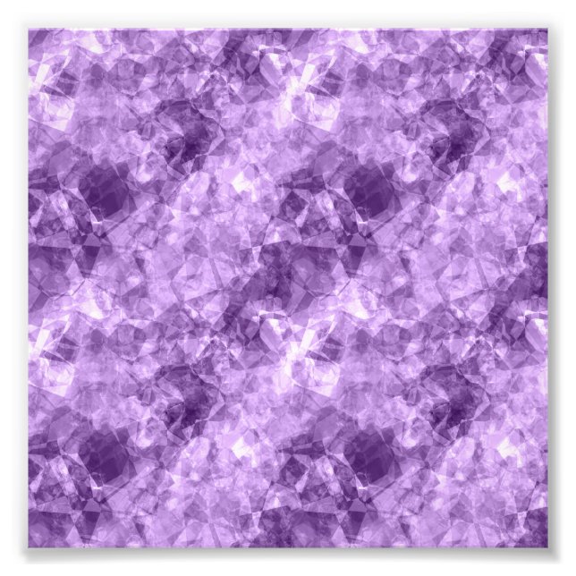 Dunkle Lila Krummstoff Textur Fotodruck (Vorne)