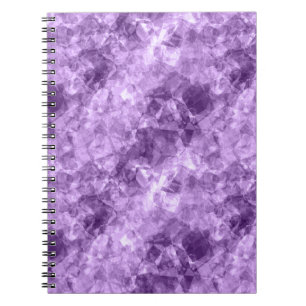 Dunkle Lila Krummstoff Textur Notizblock