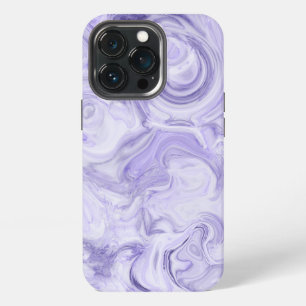 Dunkle Lila Marmorleuchte iPhone 13 Pro Hülle