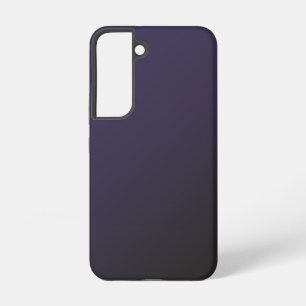 Dunkle Lila-Schwarz-Verlaufs Galaxy S22 Hüllen Samsung Galaxy Hülle