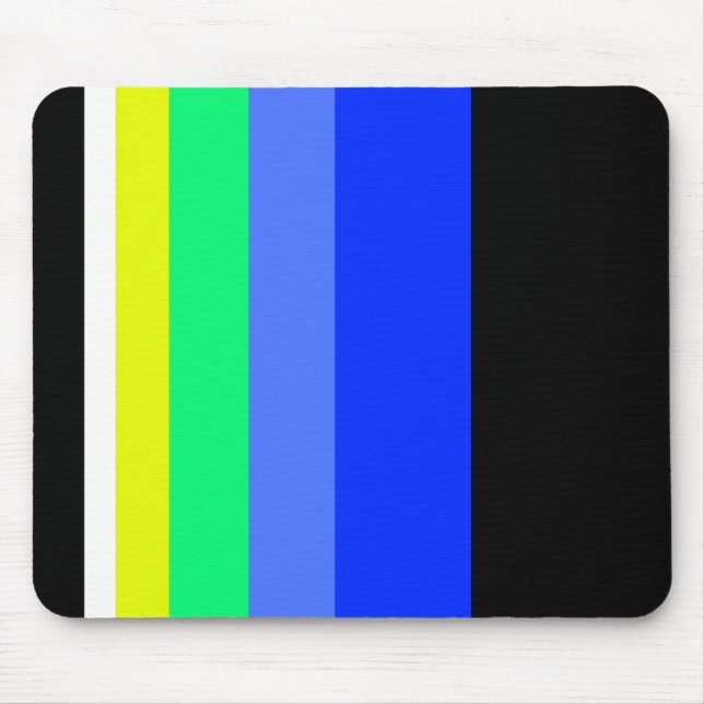 Dunkle Linien Mousepad (Vorne)