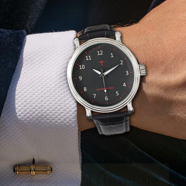 Dunkle Luftwaffe Armbanduhr (Von Creator hochgeladen)