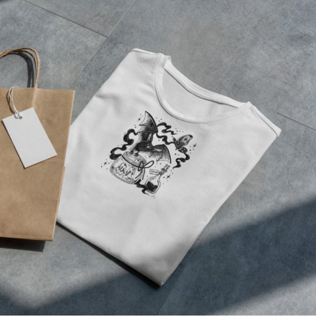 Dunkle Magic Bat T-Shirt (Von Creator hochgeladen)