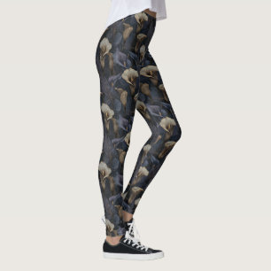 Dunkle Marine-Gewichtheber-Geschenke inspiriert vo Leggings