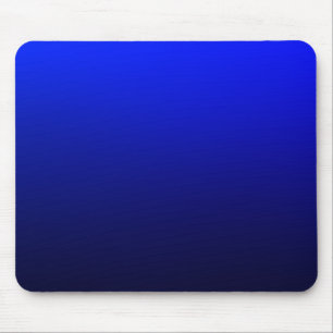 Dunkle Marine Midnight Blue Ombre Gradient Mousepad