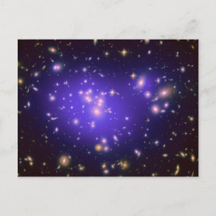 Dunkle Materie in Galaxy Cluster Abell 1689 (Hubbl Postkarte