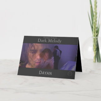 Dunkle Melodiekarte Karte