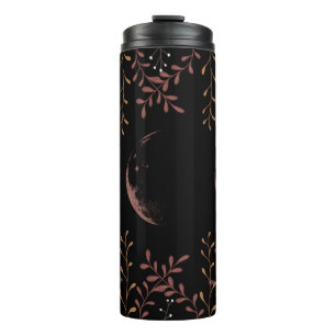 Dunkle Mondphasen Thermosbecher