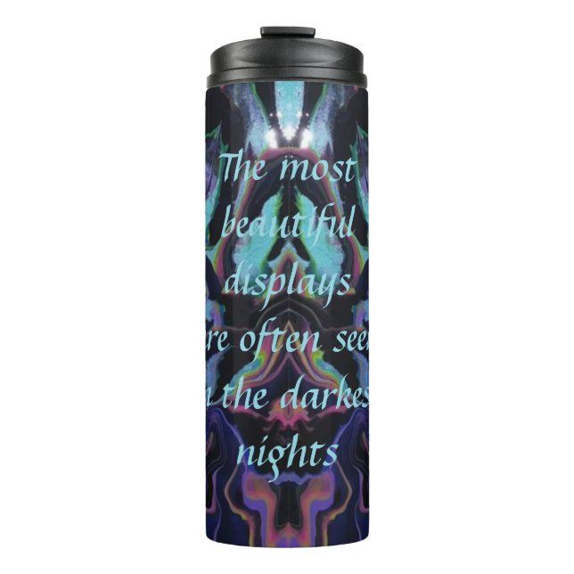 Dunkle Nächte Tumbler Thermosbecher (Vorderseite)