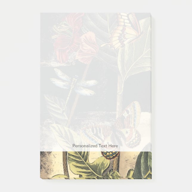 Dunkle Naturlandschaft durch Vision Studio Post-it Klebezettel (Vorderseite)