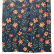 Dunkle Navy Simple Meadow