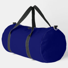 Dunkle Navy Solid Color Duffle Bag