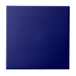 Dunkle Navy Solid Color Fliese