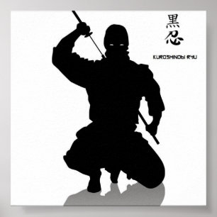 dunkle Ninja, Shhinnob Poster