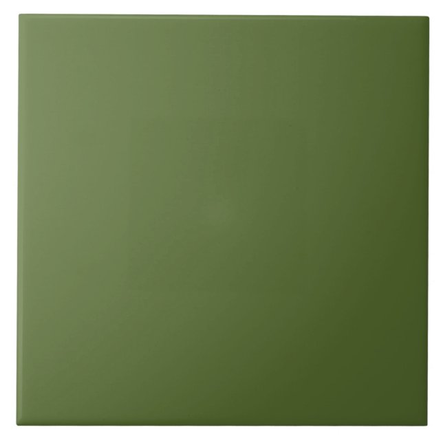 Dunkle Olive Green Kachel (Vorderseite)