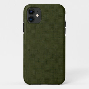 Dunkle Oliven strukturiert Case-Mate iPhone Hülle