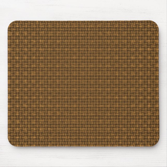 Dunkle Orange Textur Mousepad (Vorne)