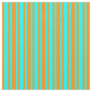 Dunkle Orange- und Cyan-Farbmuster Stoff