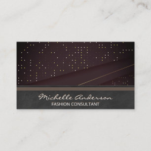 Dunkle Panels   Hintergründe des Luxusmusters Visitenkarte