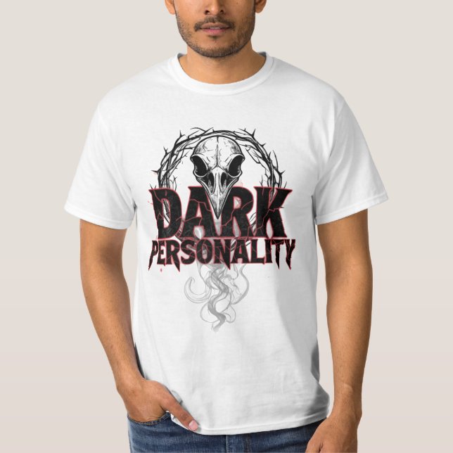 Dunkle Persönlichkeit T-Shirt (Vorderseite)