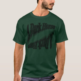 Dunkle Pferdefamilie T-Shirt