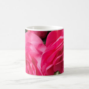 Dunkle Pinke Kamelie  Kaffeetasse