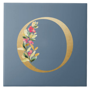 Dunkle regnerische Imitate goldfarben oder blühend Fliese