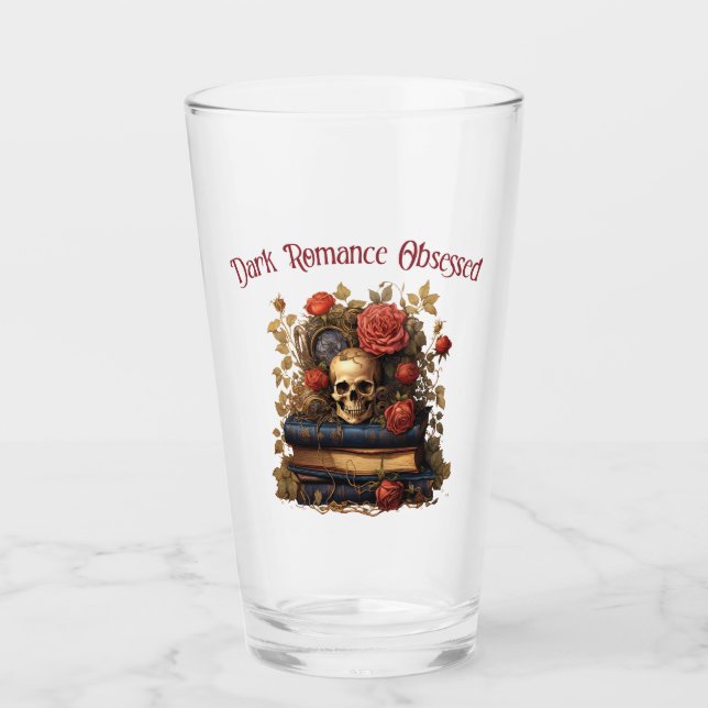 Dunkle Romance besessen Glas (Vorderseite)