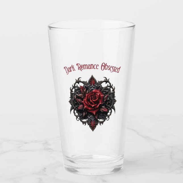 Dunkle Romance besessen Glas (Vorderseite)