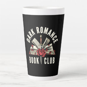 Dunkle Romance Buchclub Rot Rosen Geschenk Milchtasse