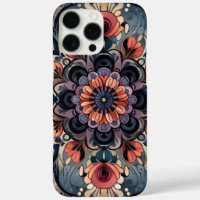 Dunkle Romance Burgund Art Deco Blumen Sommer