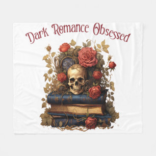 Dunkle Romantik Besessen Fleecedecke