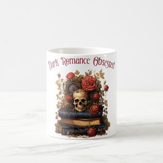 Dunkle Romantik Besessene Kaffeetasse (Mittel)