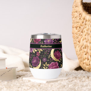 Dunkle Romantik Himmelsmond Name Lila Gold