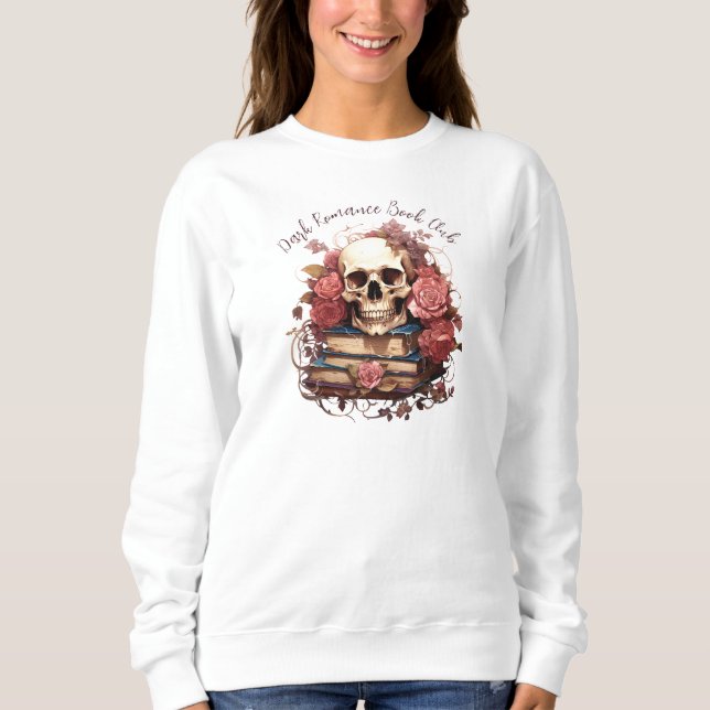 Dunkle Romantik, individueller Buchclub Sweatshirt (Vorderseite)