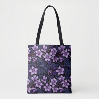 Dunkle Romantik-Lilien-Blumentasche
