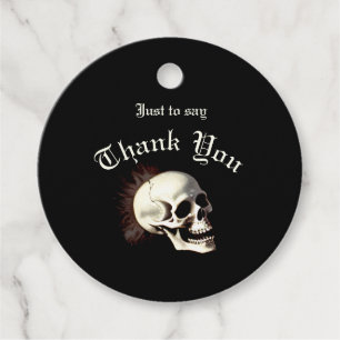 Dunkle Romantik und makabre gotische Halloween-Par Geschenkanhänger