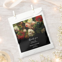 Dunkle romantische stimmungsvolle elegante florale