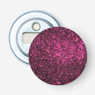 Dunkle rosa Glitzern Flaschenöffner
