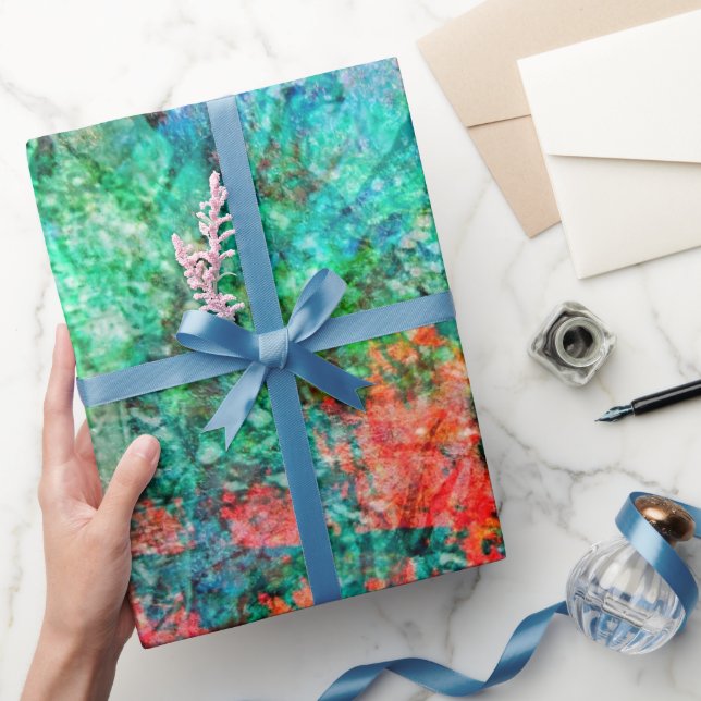 Dunkle rosafarbene Geschenkpapier, gemütliche deko Geschenkpapier (Schenken)