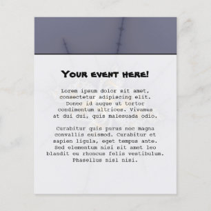 Dunkle Rose - Mandelbrot-Fraktal Flyer