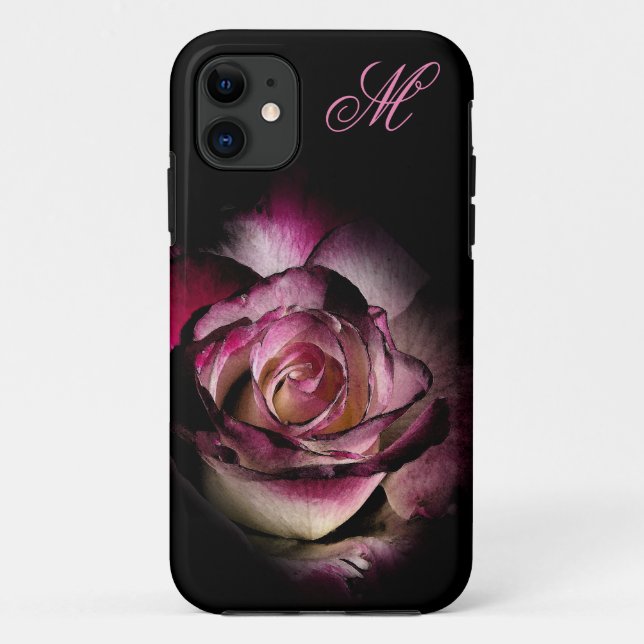 Dunkle Rose (pink) Case-Mate-iPhone-Fall Case-Mate iPhone Hülle (Rückseite)