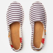 Dunkle Rose Weiße Streifen Mode Chic Cooler Slip O